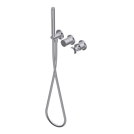 DIAMETRO35 CROSS EINGEBAUTER WANNE/DUSCHE MISCHER CHROM