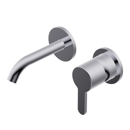 DIAMETRO35 ELEGANCE EINBAUMISCHER FÜR WASCHBECKEN CHROM