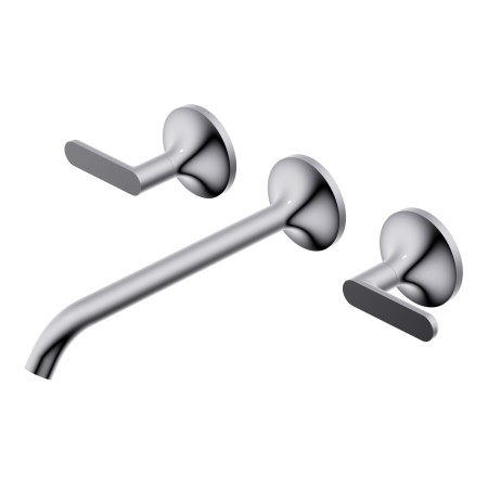 DIAMETRO35 ELEGANCE DREILÖCHER-WANDBATTERIE FÜR WASCHBECKEN CHROM