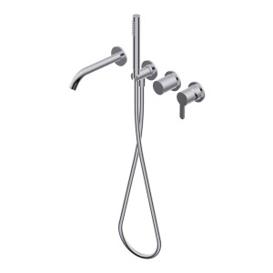 DIAMETRO35 ELEGANCE EINBAUMISCHER FÜR BADEWANNE CHROM