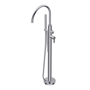 DIAMETRO35 ELEGANCE FREISTEHENDE WANDBADARMATUR SCHWAN CHROM