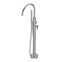 DIAMETRO35 ELEGANCE FREISTEHENDE WANDBADARMATUR SCHWAN CHROM