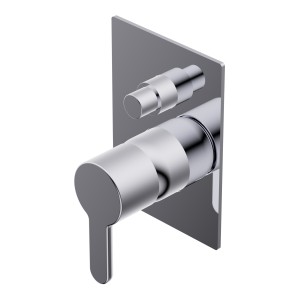 DIAMETRO35 ELEGANCE EINGEBAUTER DUSCHMISCHER CHROM