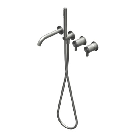 DOT316 ROUND EINGEBAUTER MISCHER FÜR EDELSTAHLWANNE