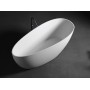 VASCA FREESTANDING LEAFY 160X70,5 H57/63 MATTWEISS
