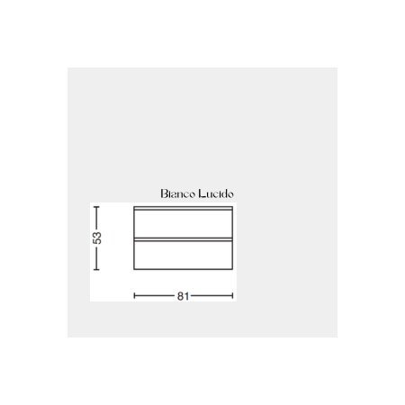 SFERA BASIS WASCHBECKENUNTERSCHRANK 80 CM