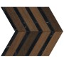 HEARTWOOD MOKA MARBLE CHEVRON 29,4x28,7