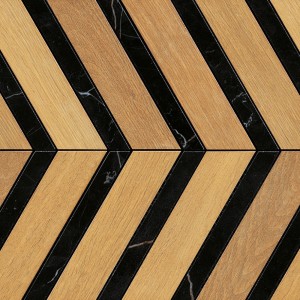 HEARTWOOD MALT MARBLE CHEVRON 29,4x28,7