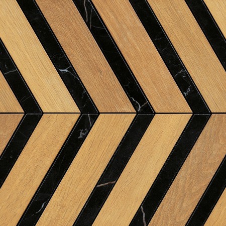 HEARTWOOD MALT MARBLE CHEVRON 29,4x28,7