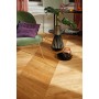 Fertigparkett Eiche Adagio Chevron A, LIVE Natural Oil, Gebürstet