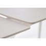 AUSZIEHBARER TISCH RAILI WEISS/GRAU C 119.5/180X85