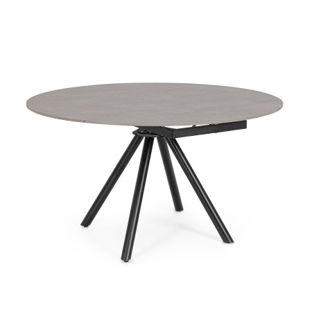 AUSZIEHBARER TISCH RAUNI D87/135 SCHWARZ/GRAU