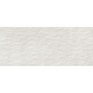 PLAZA WHITE STRUTTURA RANGE 3D 30X90 MATT Rektifizierte
