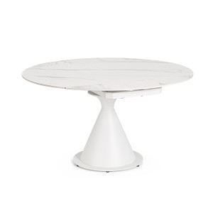 AUSZIEHBARER TISCH JONNI WEISS 85-135