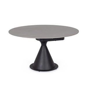 AUSZIEHBARER TISCH JONNI SCHWARZ 85-135