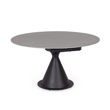 AUSZIEHBARER TISCH JONNI SCHWARZ 85-135