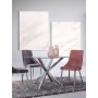 TISCH MAY RUNDE STAHLBEINE D114