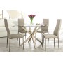 TISCH MAY RUNDE NATURHOLZBEINE D114