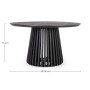 TISCH ODION D130 SCHWARZ
