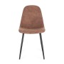 STUHL NEW IRELIA SCHWARZ/MICROF.COGNAC
