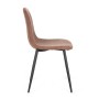 STUHL NEW IRELIA SCHWARZ/MICROF.COGNAC