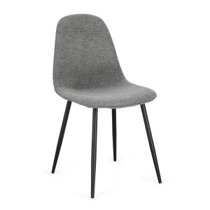 STUHL NEW IRELIA SCHWARZ DUNKELGRAU