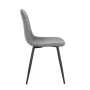 STUHL NEW IRELIA SCHWARZ DUNKELGRAU