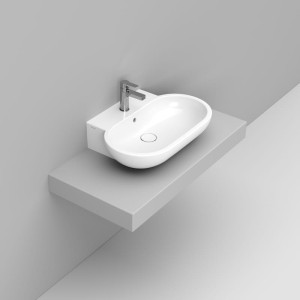 MIRTO LAVABO DA APPOGGIO 65X46 WEISS