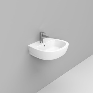DEMY LAVABO A PARETE 55X46 WEISS
