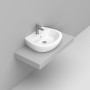 DEMY LAVABO DA APPOGGIO 60X48 WEISS