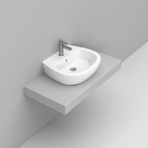 DEMY LAVABO DA APPOGGIO 55x46 WEISS