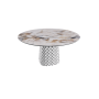 TISCH ATRIUM KERAMIK ROUND - FUME' BASIS PIANO AUS KERAMIK MARMO MAKALU Ø 140xh73,5