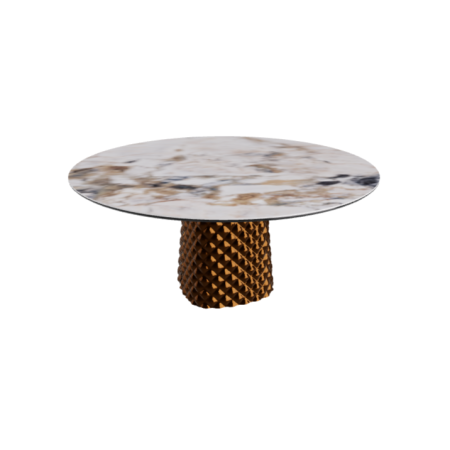 copy of TISCH ATRIUM KERAMIK RUND Ø 158xh73,5 - BRONZE