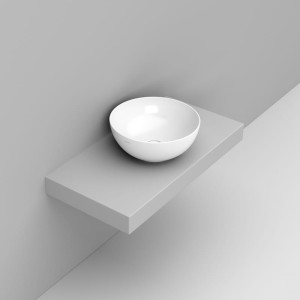 NOEMI LAVABO DA APPOGGIO 44x44 WEISS
