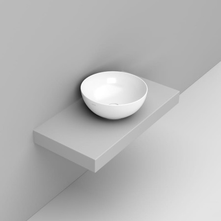 NOEMI LAVABO DA APPOGGIO 44x44 WEISS
