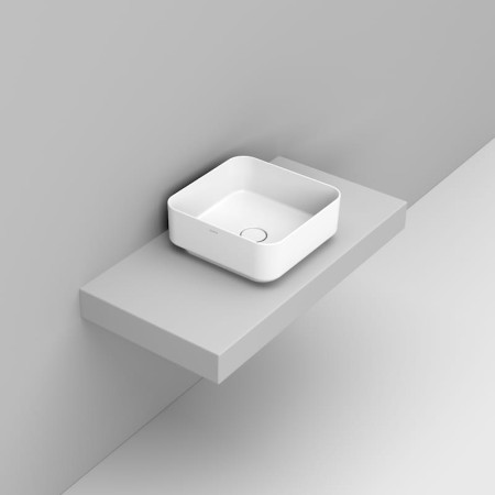 NOEMI LAVABO DA APPOGGIO 40x40 WEISS