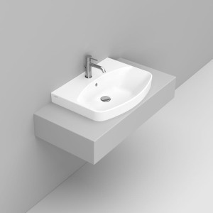 MIA LAVABO SOPRAPIANO 65X48 WEISS