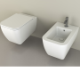 KUBO KIT HÄNGE BIDET+WC