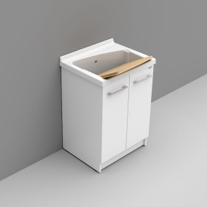 REVINE LAVATOIO PER MOBILE 61x50 - WEISS