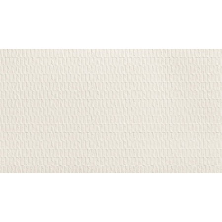 3D WALL PLASTER ORIGAMI WHITE 50X120 Rektifizierte