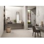 3D WALL PLASTER PLAIN WHITE 50X120 Rektifizierte