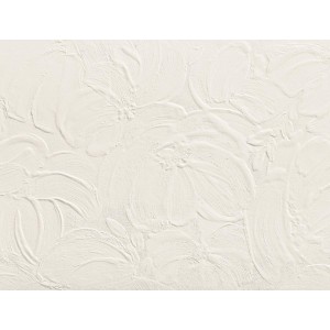 3D WALL PLASTER BLOOM WHITE 50X120 Rektifizierte