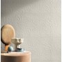3D WALL PLASTER BLOOM WHITE 50X120 Rektifizierte