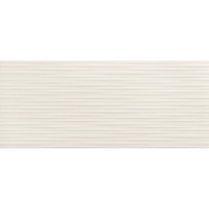 3D WALL PLASTER COMBED WHITE 50X120 Rektifizierte