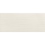 3D WALL PLASTER COMBED WHITE 50X120 Rektifizierte