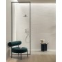 3D WALL PLASTER BARCODE WHITE 50X120 Rektifizierte