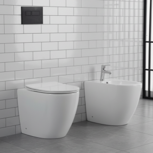 FLY SET WC + BIDET FILO WAND OHNE RAND INKLUSIVE SOFT-CLOSE-SITZ FLY SET WC + BIDET FILO WAND OHNE RAND INKLUSIVE SOFT-CLOSE-SITZ