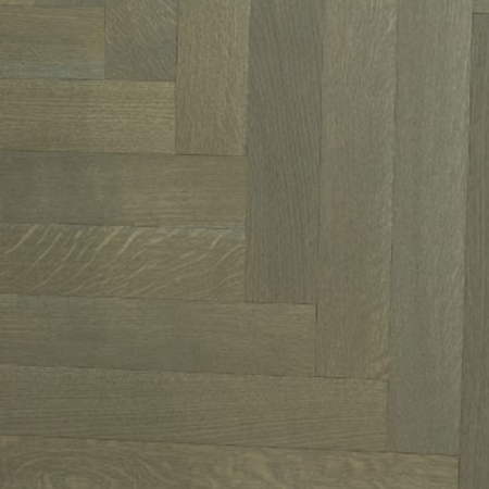 Fertigparkett Eiche Italienischer Fischgrät, Agap Auswahl Living 033, Wasserlack, Gebürstet, 4-11x70x490mm
