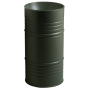KERASAN ARTWORK LAVABO FREESTANDING BARREL VERDE MATT