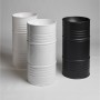 KERASAN ARTWORK LAVABO FREESTANDING BARREL BORGOGNA MATT